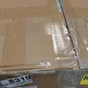 Heavy Duty Chicken Feeder 120 lbs Large Capacity, Metal Automatic Poultry Feeding Box with Waterproof Lid, Raised Standing Feeder with Wheels for Hens & Roosters, Portable & Easy to Move