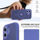 Faiono Magnetic for iPhone 17 Case [Full Camera Protection][Military-Grade Protection][Compatible with MagSafe] Shockproof Protective Slim Phone Case for iPhone 17, Cobalt Blue