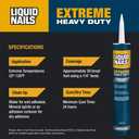 3 x Liquid Nails - 414607 LN-907 Extreme Heavy Duty Construction Adhesive (LN-907) 10 oz (White)