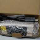 Kogonee Wooden Digital Alarm Clock, 0-100% Dimmer, 2 Alarm Settings, Weekday/Everyday Mode, 9 Mins Snooze, 12/24H, Temperature and Date Display for Office, Travel, Bedroom Alarm Clock (White)