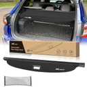 Nilight Trunk Cargo Cover for Subaru Crosstrek Impreza 2023 2024 2025, Retractable Security Shade Rear Cargo Cover, with Trunk Storage Net, 1-Pack