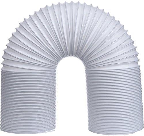 Air Conditioner Exhaust Hose with 5 Inches Diameter, Counterclockwise Thread Compatible with Portable Air Conditioner (59 Inches Length)