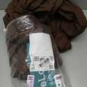 AveLom Seersucker Duvet Cover Set Queen Size (90 x 90 inches), 3 Pieces (1 Duvet Cover, 2 Pillow Cases), Brown Ultra Soft Washed Microfiber, Textured Duvet Cover with Zipper Closure, Corner Ties