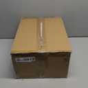 Clear Storage Bins with Lids - 4 Tier Plastic Bins with Wheels, Stackable Storage Bin, Closet Organizers Box for Bedroom, Living Room, 23 QT Folding Box with Magnetic door (White)