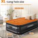CHERIMOR Twin XL Air Mattress with Built-in Pump, 80" Extra Long, Upgraded Durable Design, Enhanced Support & Lasting Firmness, 2-Min Fast Inflation, Air Bed for Guests & Camping, 500 lbs Capacity