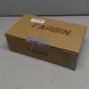 FARBIN Air Horn 24V Super Loud Car Horn, Chrome Zinc Dual Trumpet with Compressor, Wire Harness and Switch, for Any 24V Vehicles Trains Boats Vans Buses (Silver)