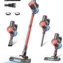 Tipdiy Cordless Vacuum Cleaner with Self-Standing, 40KPA Stick Vacuum Cleaners for Home, 8-in-1 Lightweight Rechargeable Vacuum, 7-Layer Filtration,Ideal for Carpet, Pet Hair, Hardwood Floors