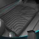 Floor Mats for Nissan Altima 2013-2018 Car Accessories Set All Weather Rubber TPE Tech Black Trunk Cargo Liner & Front Rear Tapetes Custom Fit Carpets for Altima 2018 2017 2016 2015 2014 2013