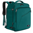 MATEIN Travel Backpack Large, Water Resistant Carry on Backpack for Travelling, Airline Approved Large Capacity Back Pack, Expandable Lightweight Overnight Daypack, Travel Gift, Peacock Blue