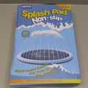 VISTOP Non-Slip Splash Pad for Kids and Dog, Thicken Sprinkler Pool Summer Outdoor Water Toys - Fun Backyard Fountain Play Mat for Baby Girls Boys Children or Pet Dog (97 inch, Blue&Blue)