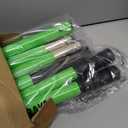 MXF Pooper Scooper, Dog Pooper Scooper Long Handle Stainless Metal Tray and Rake Set for Medium Small Dogs Heavy Duty - Use on Grass, Dirt or Gravel - Pet Supplies (Green)