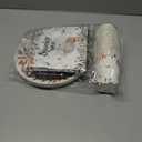 Spooky One Birthday Decorations for Boy,Halloween 1st Birthday Party Tableware Decorations Black Halloween Cartoon Ghost Pumpkin Leaves Wreath Disposable Plates Napkins Cups Forks and Knifes,Serve 24