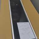 BAMEOS Floating Shelves,40 in W x 8in D Wall Mounted Wooden Shelves with Invisible Brackets Set of 2, Hanging Wall Shelves Decoration for Bedroom, Bathroom, Living Room and Kitchen (Black)