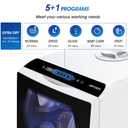 AIRMSEN Portable Countertop Dishwasher, No Hookup Needed
