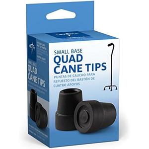1/2" Tips for Small Base Cane, Black- Box contains 1 Pair Per Box, Six Boxes 1/2" Tips for Small Base Cane, Black- Box contains 1 Pair Per Box, Six Boxes