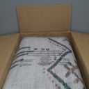 Area Rug for Living Room 9x12: Large Washable Boho Moroccan Rugs Geometric Neutral Rug, Non-Slip Foldable Morden Farmhouse Indoor Floor Carpet for Bedroom Dining Table Home(Brown Green,9'x12')