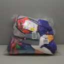 Namoxpa6 Pieces Gamer Comforter Sets for Boys Kids Teens,3D Dark Blue Pattern,Decorative 6 Piece Bedding Sets with Comforter,Flat Sheet,Fitted Sheet,Throw Pillow Cover,Pillow Shams,Full Size 