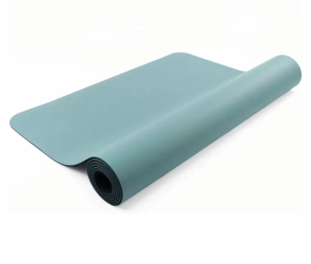 PU & Rubber Base Yoga Mat Comfort Pro Yoga Mats 5mm Thick Cushion Support For Home Pilates And Floor Exercises