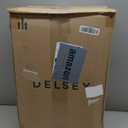 DELSEY PARIS Helium Aero Hardside Expandable Luggage with Spinner Wheels, Titanium, Carry-On 21 Inch