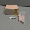 Mini Karaoke Machine for Kids with 2 Wireless Microphone, Portable Bluetooth Speaker, Kids Karaoke Machine to Sing Anywhere, for Girls, Ideal for Party, Birthday, Family Meeting (Pink)