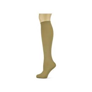 Soxtrot Women's Beige Knee High Trouser Socks, (Pack of 3 Pairs) Taupe