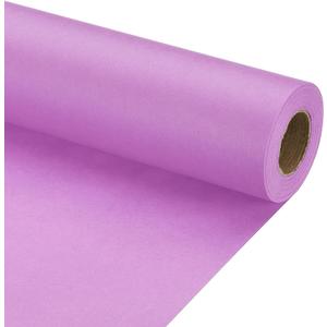PATIKIL Wrapping Paper, 17" x 450"(37') 70 GSM Craft Paper Roll Kraft Packing Paper for Poster Bulletin Board, Gift Wrapping, Light Pink
