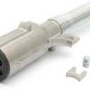 Heavy Duty 7 Pin Round Trailer Connector - 7 Way Trailer Plug - Semi Trailer Plug