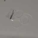 ULTECHNOVO Acrylic Display Stand 3X3 Inch Clear Riser for Home & Retail Showcase Compact Multi-Layer Display Shelf for Rings Necklaces Bracelets Watches