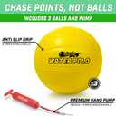 GoSports Floating Water Polo Game Set - Must-Have Summer Pool Game Includes Goal and 3 Balls