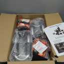 Kayak Roof Rack 2-in-1 Aluminum Folding J Bar Roof Carrier Rack-Includes 8 Pcs Ratchet Tie and 4 Pcs Anchor Strap-Mount on SUV, Car,Truck Roof Top Crossbar-Easy to Carry 2 Kayaks/Canoes/Surf, 2Pack