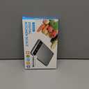 Food Scale, 11lb Kitchen Scale with 0.05oz/1g Precision, 6 Units Tare Function & LCD Display, Stainless Steel Digital Scale for Baking, Cooking, Meal Prep - Kitchen Gadgets & Gifts, Home Essentials (Ash Silver)