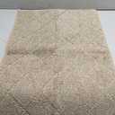 Beige Indoor Door Mat 20x32 Inch, Rubber Backing, Washable Absorbent Chenille Doormat, Low-Profile, Non Slip Microfiber Entrance Mat, Quick Dry Resist Dirt Front Welcome Mats for Entryway Home