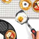 Mixed 5 Piece Silicone Spatula Set, 600F Heat-Resistant No-Melt Rubber Spatula Handle and Blade - Kitchen Cooking Utensils for Nonstick Cookware, Spatula Turner for Egg,Pancake,Burger- Dishwasher Safe