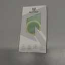 MCFANCE Magnetic Silicone Case with Stand for iPhone 13 Pro Max (6.7 inch) | Compatible with MagSafe, Shockproof Protection, Anti-Scratch Microfiber Lining | Mustard Green