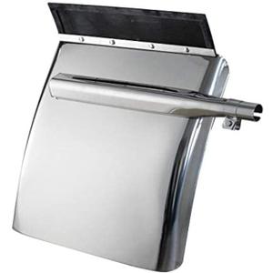 Stainless Steel Quarter Fender Set (24"x24"),Semi Truck.