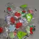 Anditoy 100 PCS Christmas Mochi Squishy Toys Squishies Christmas Toys for Kids Girls Boys Toddlers Christmas Party Favors Stocking Stuffers Gifts