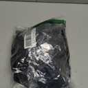 Lilosy Sexy Long Sleeve Mesh Swimsuit 3 Pieces Cover Up Bikini Set (XX-Large, Smocked Black)