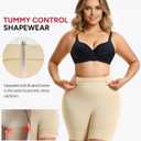 Nebility Shapewear Tummy Control Underwear for Women High Waisted Butt Lifting Panties Body Shaper Shapewear Shorts (M)
