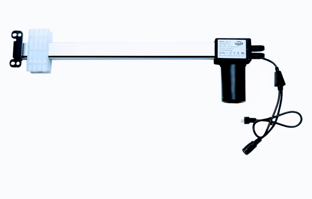 Fruhdi Power Recliner RMT Motor Model R8123 R812301156333 Actuator Replacement for Sofa Lift Chairs Stroke: 333 mm/13.11 inches, move with slide block, minimum install dimension: 156 mm/6.14 inches, 2 Pin Flat Round Power Transformer Connection, 5 Pi