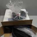 MirthMood 350PCS Black Disposable Plates, Black Party Supplies, Includes 50 Dinner Plates, 50 Salad Plates, 50 Silverware, 50 Napkins and 50 12OZ Cups for Wedding & Birthday & Party&New Year