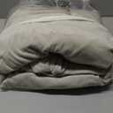 H.VERSAILTEX Rich Polyester Spandex Blend 2 Piece Cover Chair Slipcover Sofa Cover Furniture Protector Couch Soft with Elastic Bottom Chair Couch Cover with Arms Width Up to 49 Inch(Chair, Oatmeal)