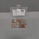 WAGO 221 Lever Nuts 32pc Compact Splicing Wire Connector Assortment with Case. Includes (14x) 221-412, (10x) 221-413, (8X) 221-415