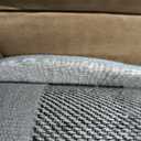 jxgzyy 100% Natural Wool Floor Carpet 4×6 Handwoven Wool Area Rug, 3'11" x 5'11"
