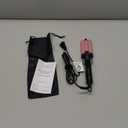 FARERY Mini Hair Crimper Hair Waver 3 Temperature Adjustable, 3 Barrel Curling Iron for Short Hair, Hair Crimper for Women Beach Waves, 1/2 Inch for Tight Curls, Travel Size, Dual Voltage, Pouch Bag