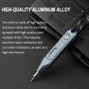OKNIFE Otacle D1 Mini Precision Screwdriver Set, 9 in 1 EDC Multi Bit Pocket Screwdriver, Industrial S2 Steel Magnetic Bits for Work or Daily Use