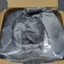 Bedsure GentleSoft Fleece Bed Blankets Queen Size Grey - Soft Warm Winter Blanket Lightweight Cozy Luxury Microfiber, Room Home Decor Christmas Decorations Gifts for Women and Men, 90x90 inches