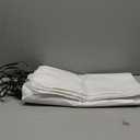 DURASACK Heavy Duty Sand Bags with Tie Strings Empty Woven Polypropylene Sand-Bags for Flood Control with 1600 Hours of UV Protection, 50 lbs Capacity, 14x26 inches, White, Pack of 10