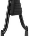 MoKitDora Touring Sissy Bar 1.5" Fat Passenger Backrest for 1997-2008 Harley Road Glide FLTR Road King FLHR Street Glide FLHX Electra Glide FLHT, Black