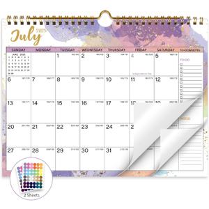 5 x Calendar 2025-2026, 18 Months Wall Calendar July 2025 to Dec 2026 Calendar with Julian Dates, 11" X 8.5" (Water Ink) 5 x Calendar 2025-2026, 18 Months Wall Calendar July 2025 to Dec 2026 Calendar with Julian Dates, 11" X 8.5" (Water Ink)
