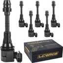 Set of 6 Ignition Coil Pack Fits for 2003 2004 2005 2006 2007 2008 Nissan 350Z Infiniti FX35 G35 M35 V6 3.5 Coil Packs Replaces# UF401, 22448AL61C